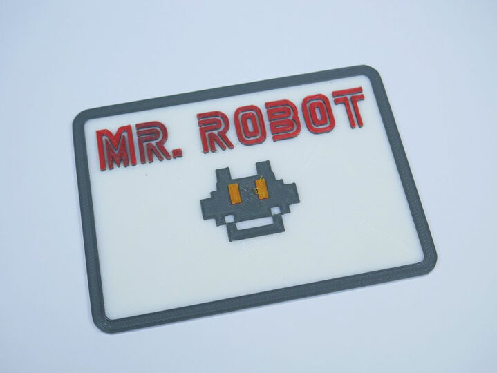 Mr Robot badge