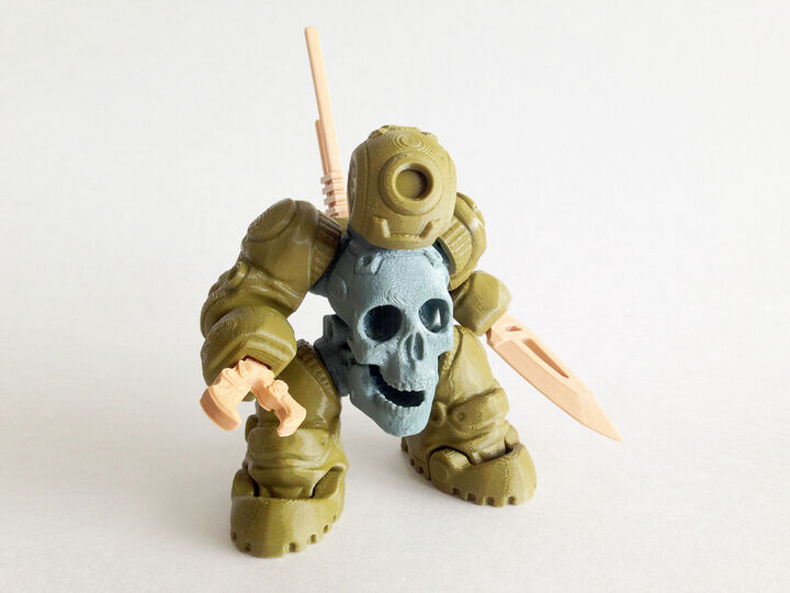 SkullBot 001 - via 3DKToys