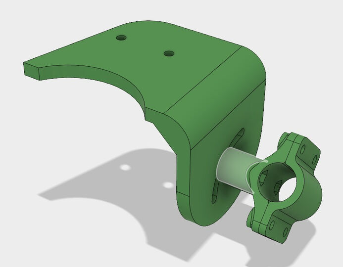 Playseat Challenge TH8A Adjustable Angle Supp 3D Printable Model