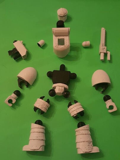 30k Space Marine Captain 3D Printable Model On Treatstock 30k Space Marine Captain 3D Printable Model On Treatstock