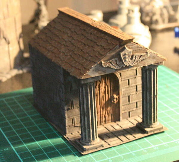 Mausoleum - Graveyard Themed Set for Dungeons and Dragons, Warhammer of Tabletop fantasy games.