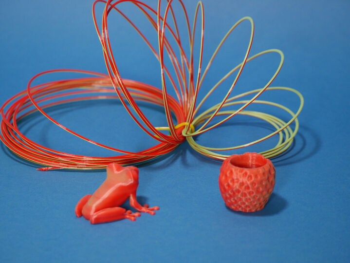 3D-Printable Filament! -Print Your Own Filament for Multi-Color!