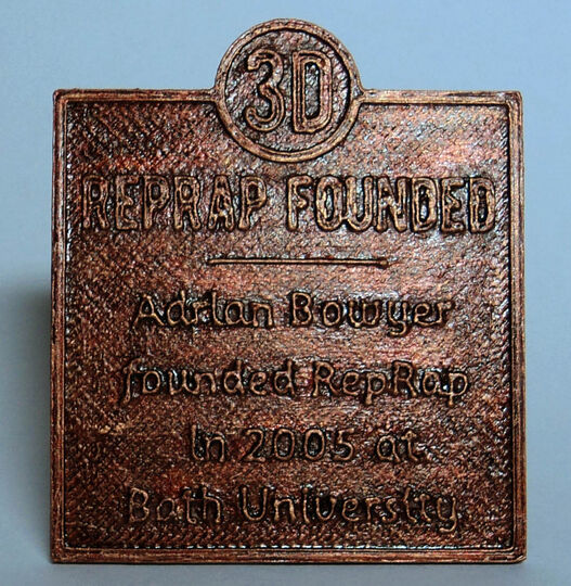 Historical Marker Template and History of 3D Printing