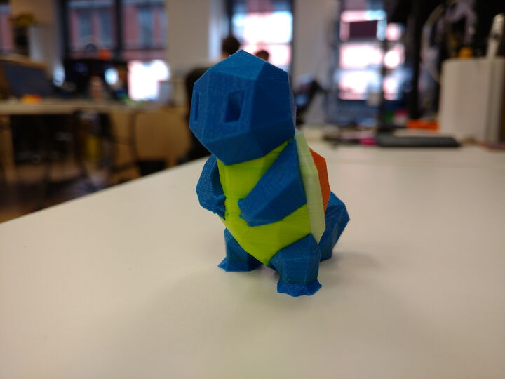 Color Low-Poly Squirtle