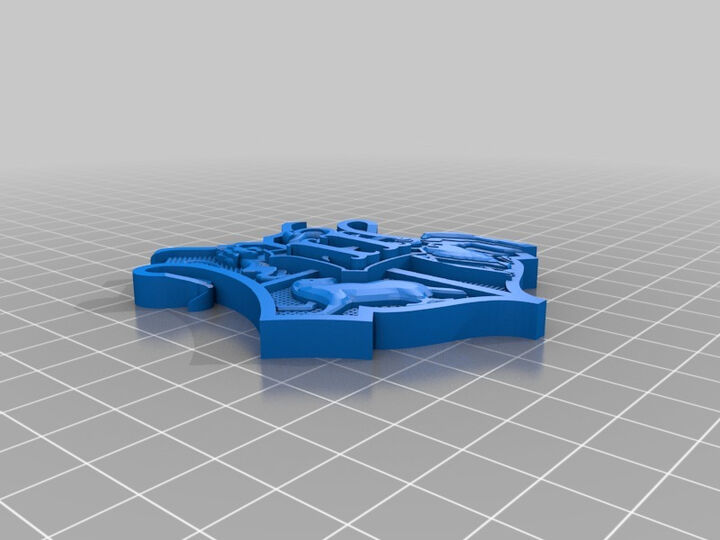 Harry Potter Cookie Cutter 3D model 3D printable