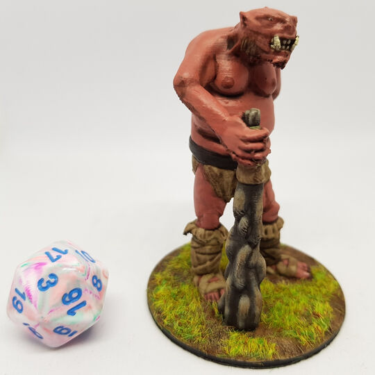 Ogre for 28mm Tabletop Roleplaying