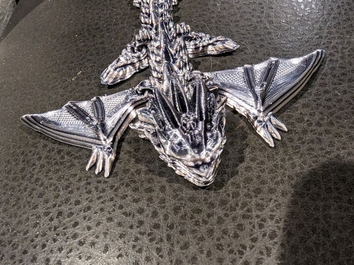 Keychain charm dragon