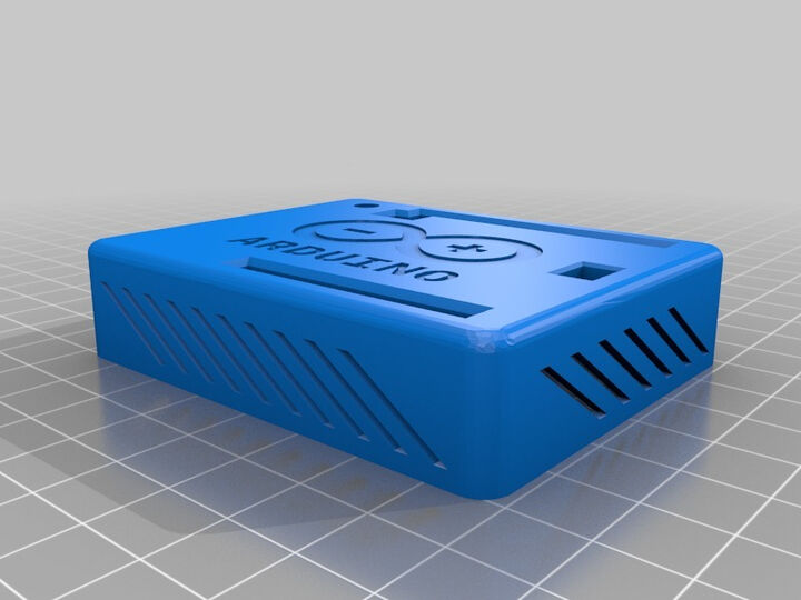 Arduino Uno Case with button 3D Printable Model on Treatstock Arduino Uno Case with button 3D Printable Model on Treatstock