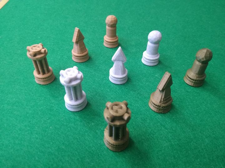 Taasen Pieces - Tryslmaistan Chess