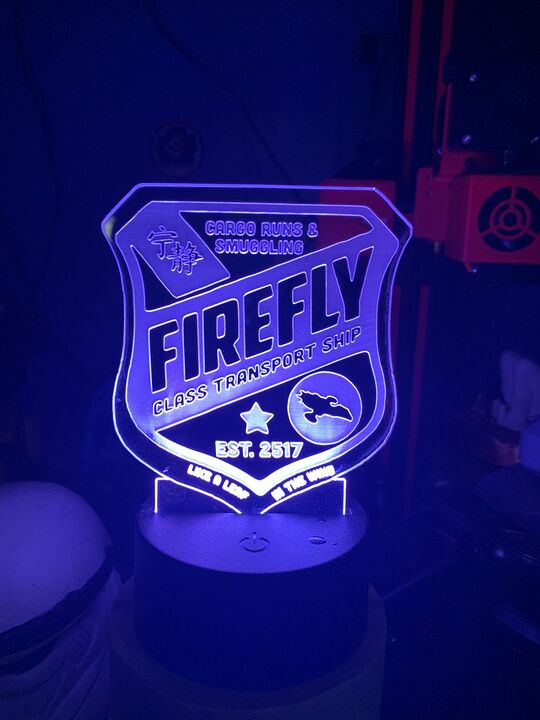 Serenity "Firefly" LED Multicolored lamp