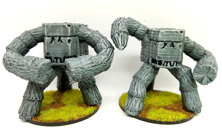 Earth elemental for 28mm tabletop gaming