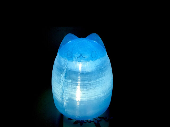 Dinkarville wanhoop Voorouder 3D Printed custom Pusheen Lamp (Remix) from $0.00