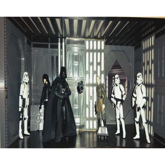 Star Wars Death Star Diorama 10cm Figures
