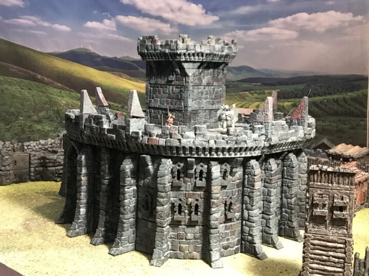 Castle Wall Sample- 48 Hours Left! Kickstarter Live & Funded