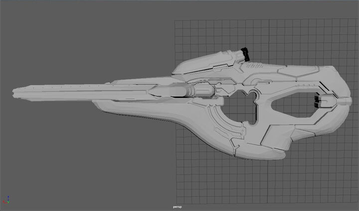 Covenant Carbine [Halo 4] - 3D Printable Model on Treatstock