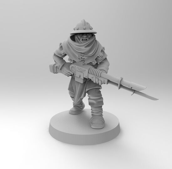 Feudal Conscript Guardsman