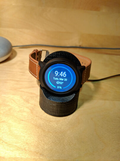 ticwatch e charging