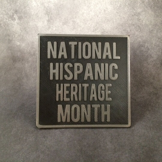 National Hispanic Heritage Month Sign