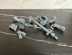 Tabletop Gaming - Warhammer Dreadknight Parts.JPEG
