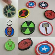 Marvel Avengers Keychains Coasters 3.jpg