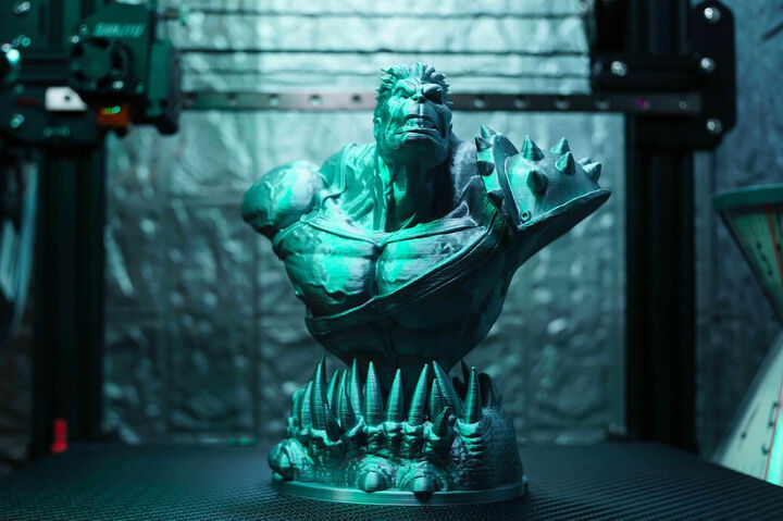 Hulk Bust (Thor Ragnarok) by 3DWP, Download free STL model