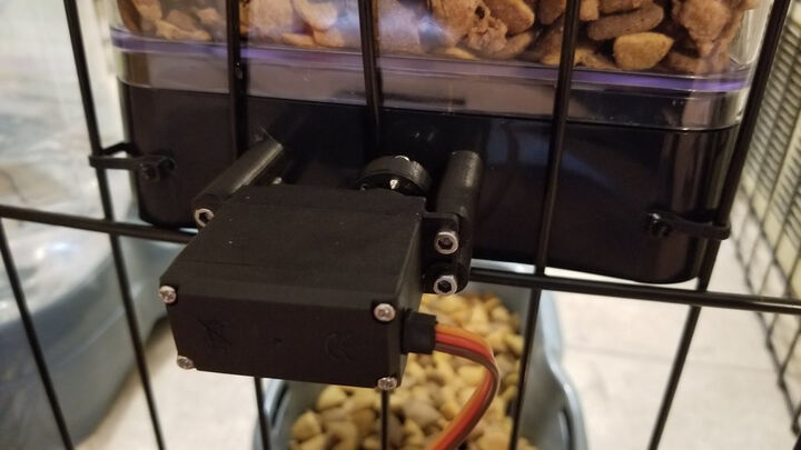 Diy Automatic Dog Feeder 3d Printable Model On Treatstock