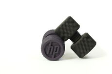 white background - 2 nut and bolt dyed purple and black.JPG