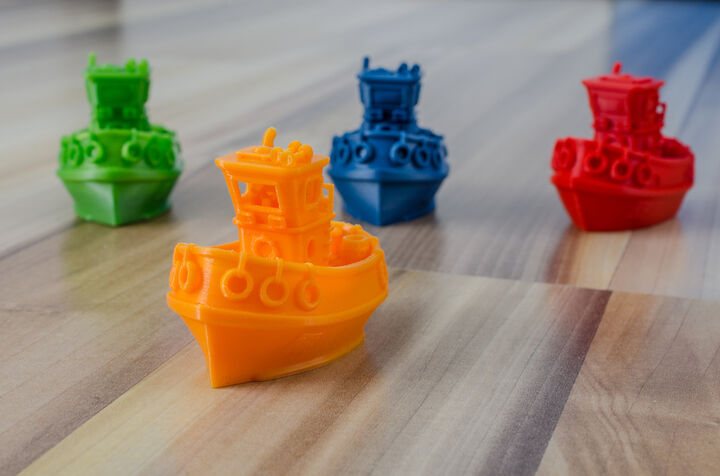 Metal Benchy 3D Printed Boat offers Figurine