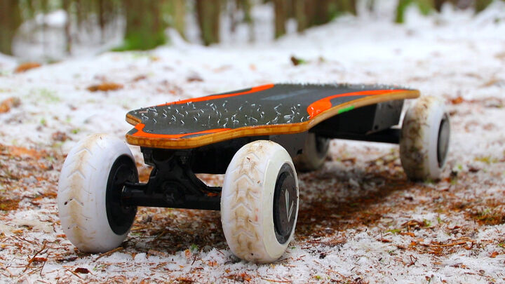 3D Printed custom Electric off-road skateboard tire from $0.00