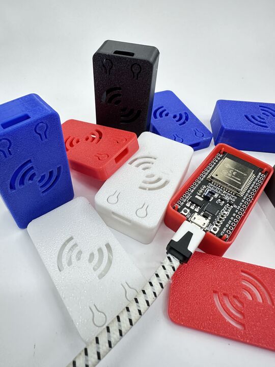 ESP32 Gehäuse 38-Pin PETG – SmartHome & Home Assistant Case – Robustes Elektronik Modul DIY and Maker Arduino 3D-Druck Snap-Fit Wroom32