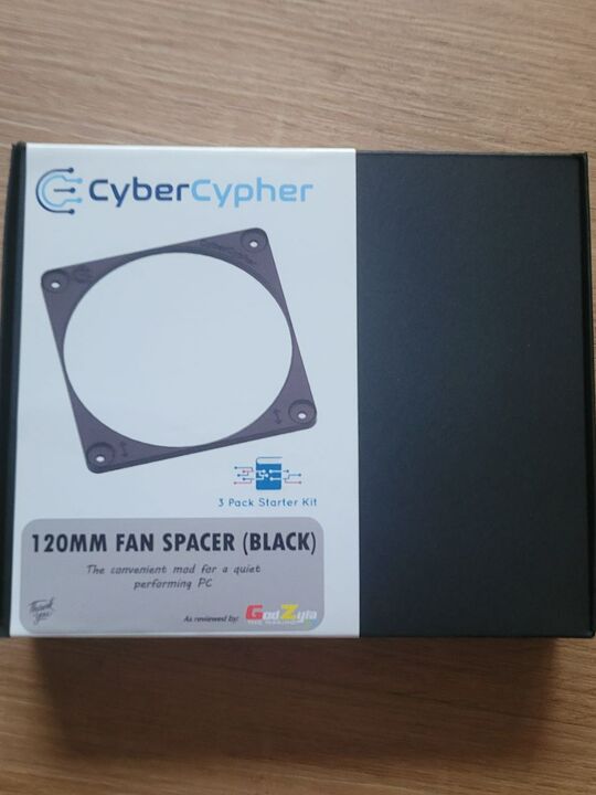 CCYB 120mm Fan Spacer Kit (Black)