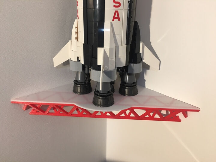 lego saturn v shelf