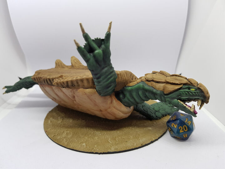 Dragon Turtle for 28mm tabletop gaming