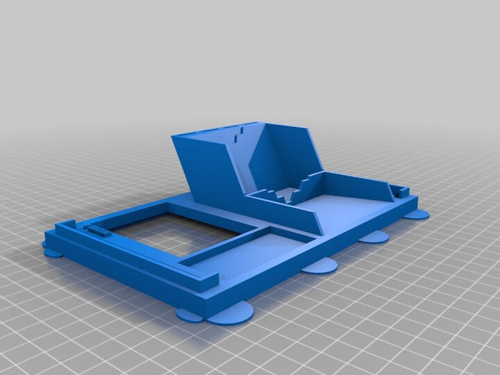 Gloomhaven Player Dashboard (/w bed adhesion - 3D Printable Model on ...