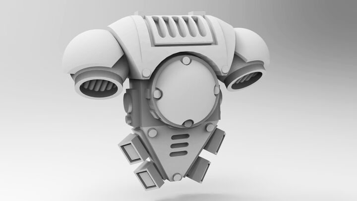 Space Knight Backpack Bit
