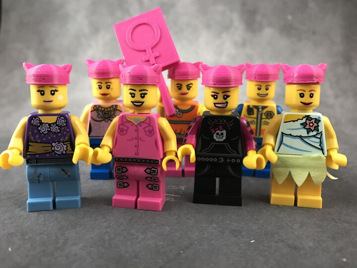 Minifig Pussyhat