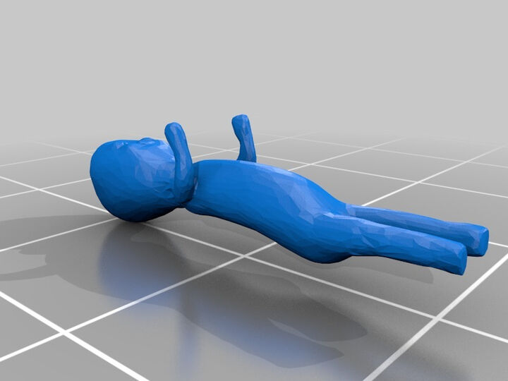 I made a 3D model to print of SCP-173 : r/SCP