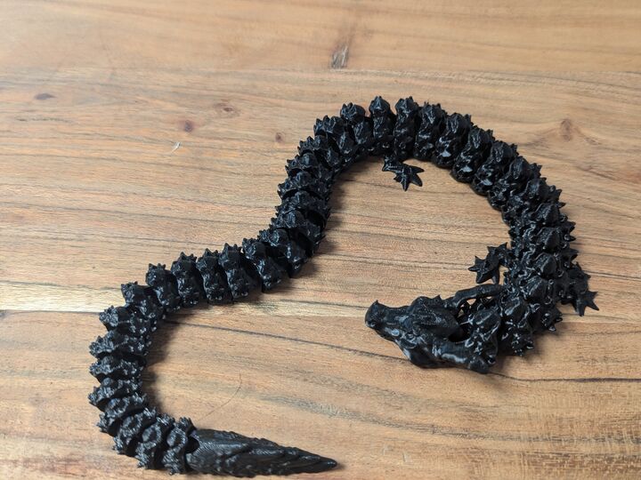 Flexi Dragon Black