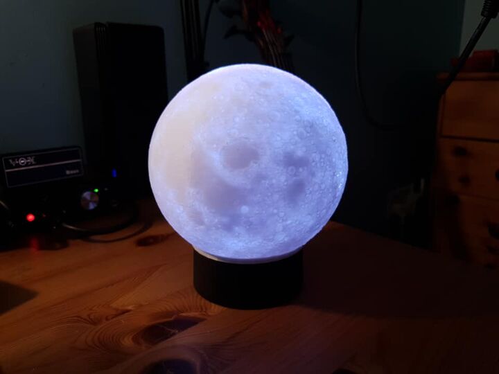 thingiverse moon lamp