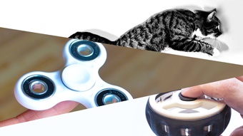 3D printed Zoetrope Fidget Spinner