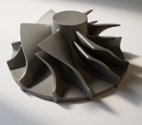 Metal additive turbo impeller isometric.png