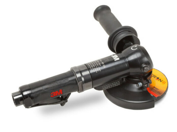 3M 28824 PNEUMATIC RIGHT ANGLE GRINDER - 4 1/2 IN DIAMETER 11 IN LENGTH