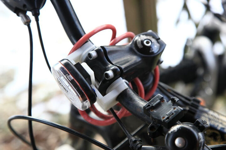 Bycicle Head Light Mount revision 1