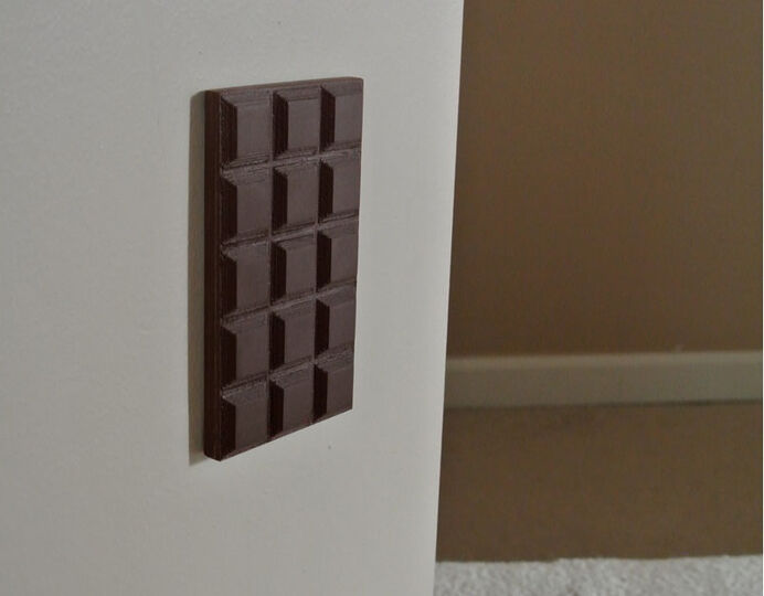 Chocolate outlet cover