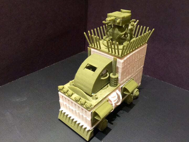 House Ratta: Battle Wagon (18mm Scale)