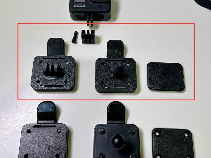 Universal Mount Plate Male and Female