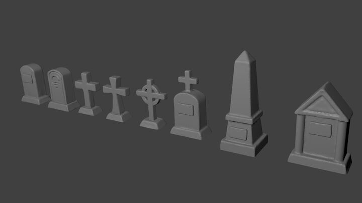 Headstones for Tabletop Gaming
