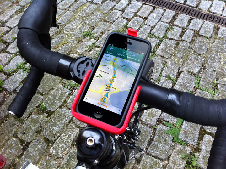 Iphone5 bike phone mount - remix
