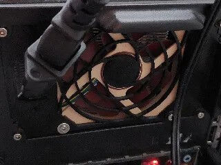 Silverstone SG13 Rear PSU Relocation Backplate (SFX / SFX-L Front-Mount Mod) - no fan/honeycomb grid version