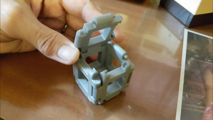 Cube à monter - cube making - puzzle
